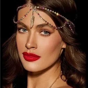 NWT Rare Honey Birdette Delphine Head Chain DELPHINE | NECKLACE – One Dame Lane main image 3